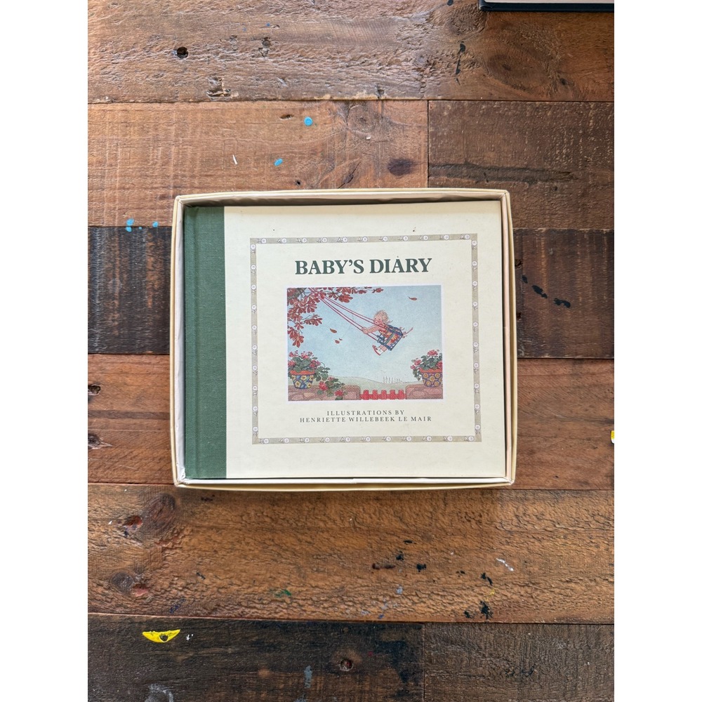 Philomel Books Babys Diary Henriette Willebeek le Mair Illustrated Keepsake Box